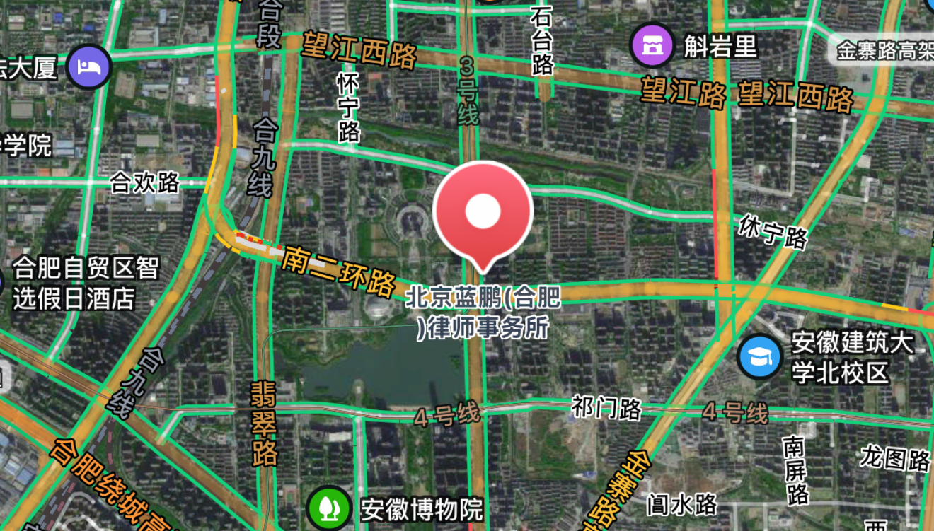 蓝鹏合肥位置图