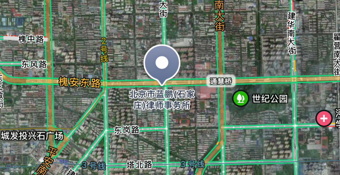 蓝鹏石家庄位置图