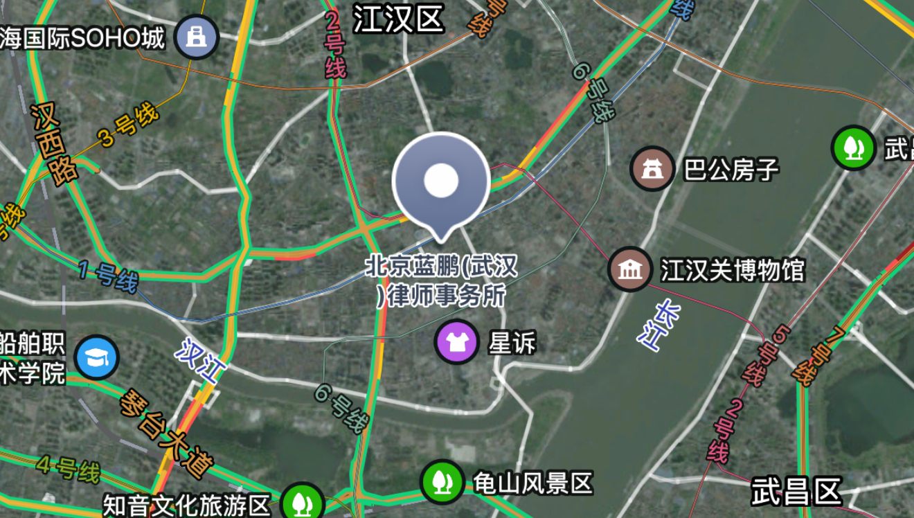 Lanpeng in Wuhan location map