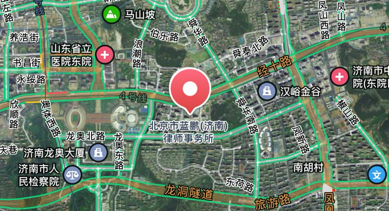 Lanpeng in Jinan location map