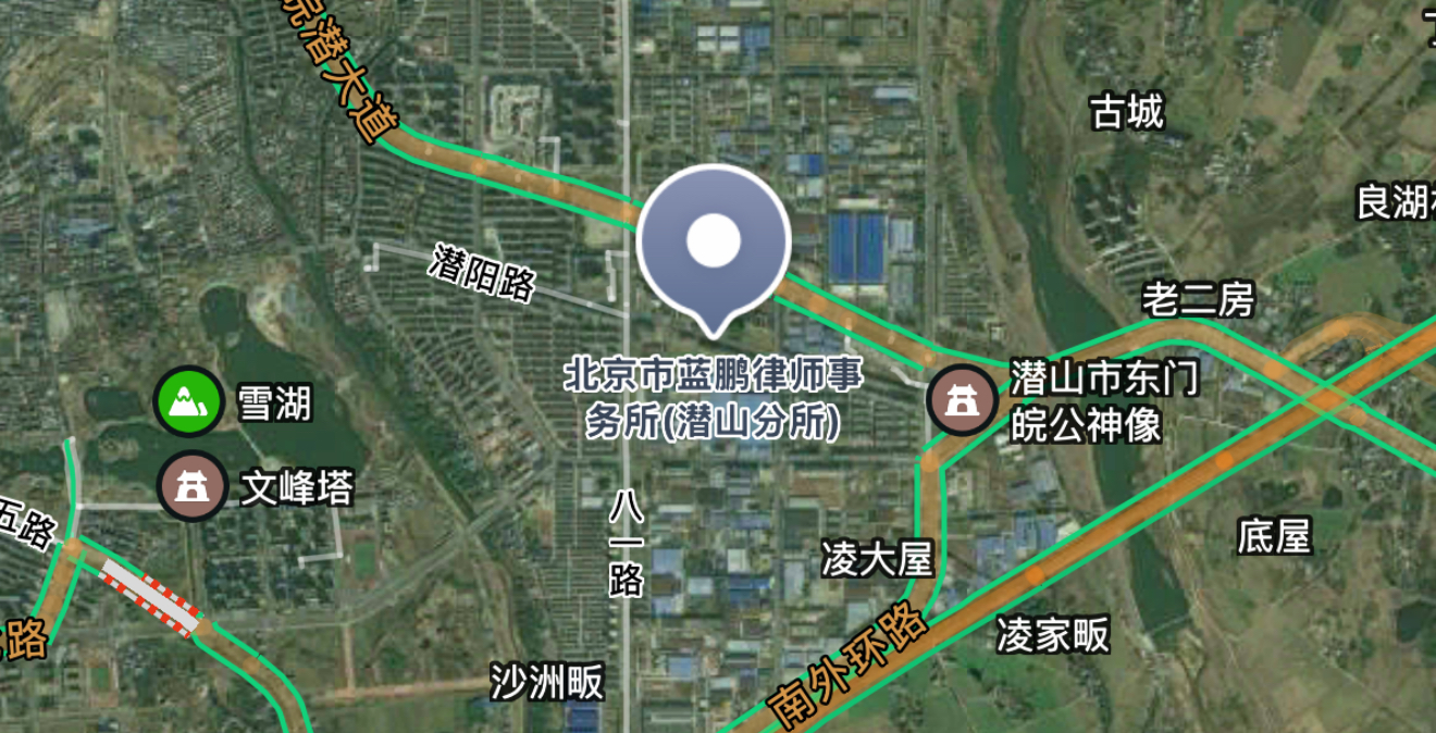 Lanpeng in Qianshan location map